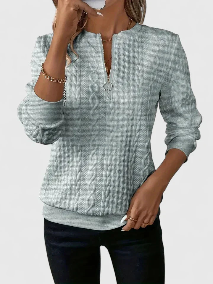 Elegant Knit Sweater with Luxurious Softness