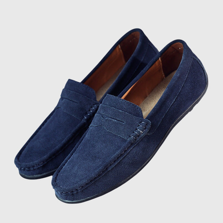 Elegant Orthopedic Loafers in Soft Leather