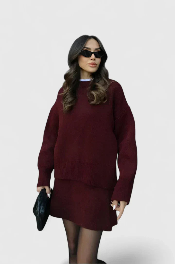 Luxe Knit Sweater Ensemble