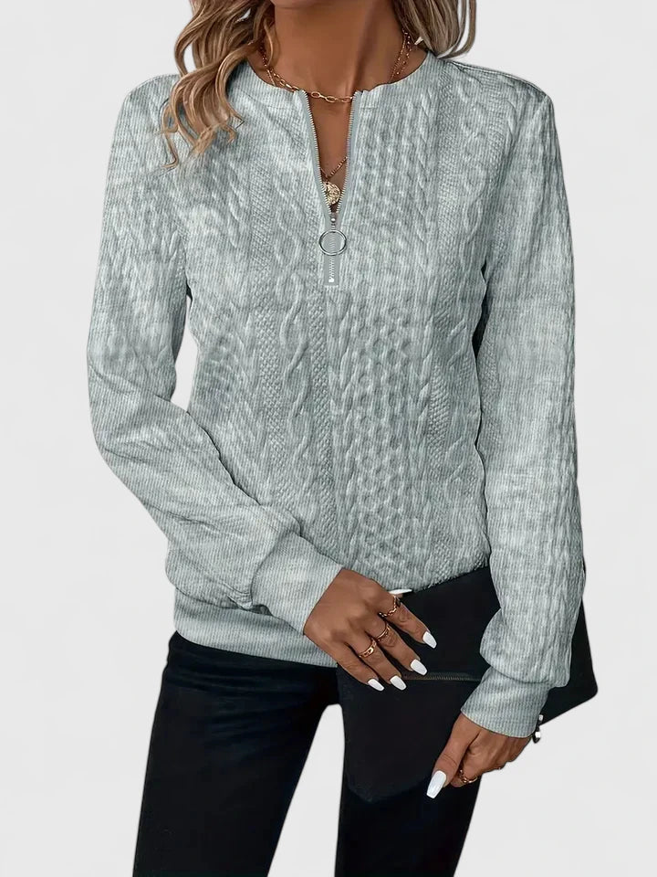 Elegant Knit Sweater with Luxurious Softness