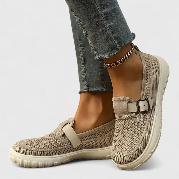 Elegant Orthopedic Loafers in Soft Leather