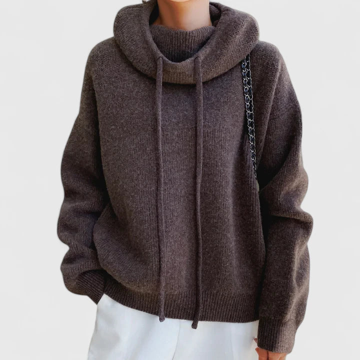 Luxe Comfort Hoodie with Subtle Elegance