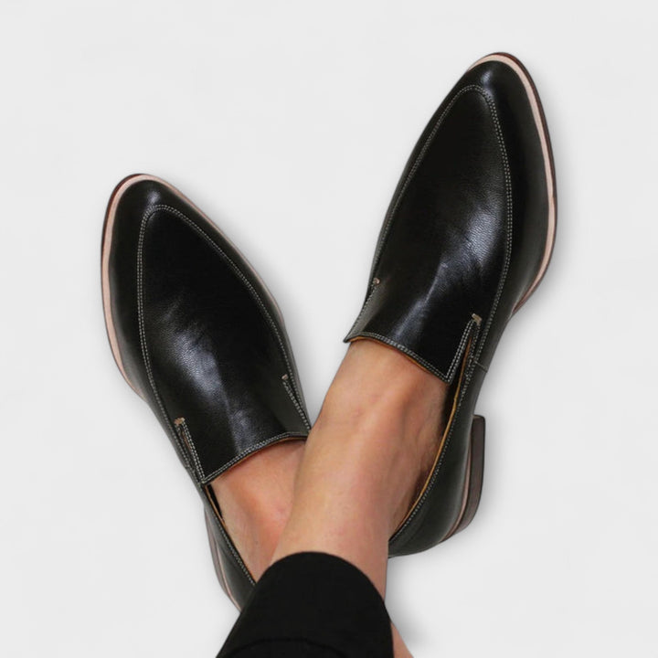 Elegant Orthopedic Loafers with Refined Comfort