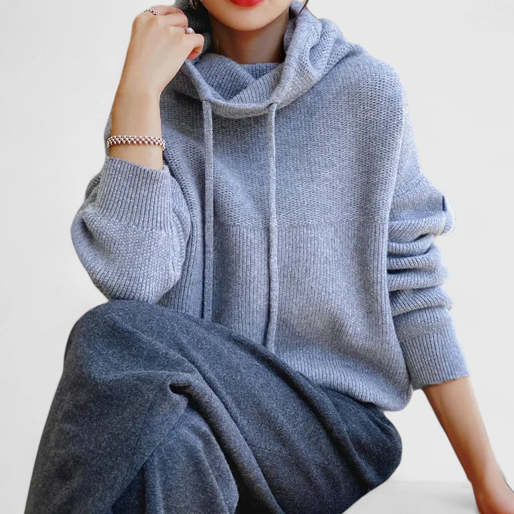 Luxe Comfort Hoodie with Subtle Elegance