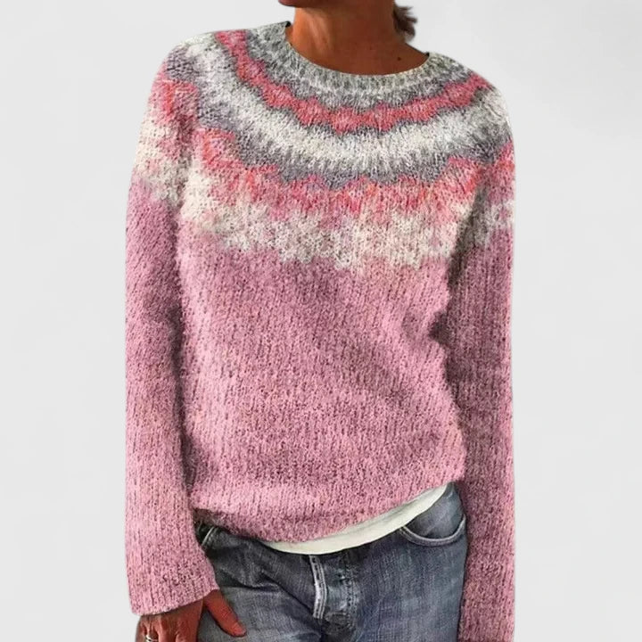 Luxe Knit Sweater with Effortless Elegance