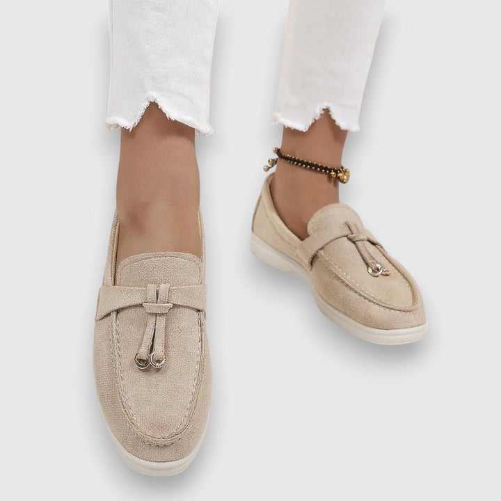Elegant Orthopedic Loafers with Subtle Detailing