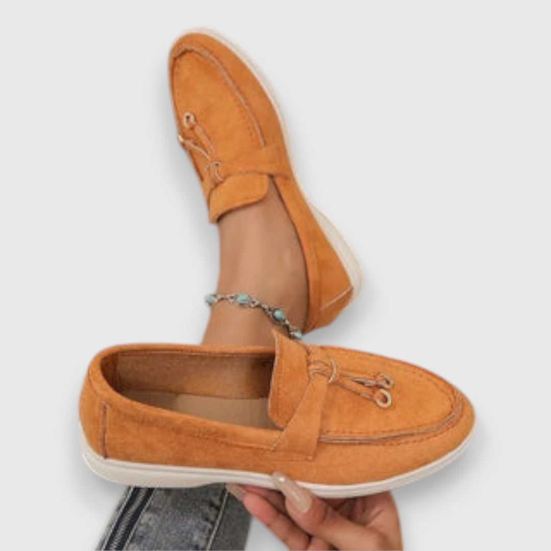 Elegant Orthopedic Loafers with Subtle Detailing