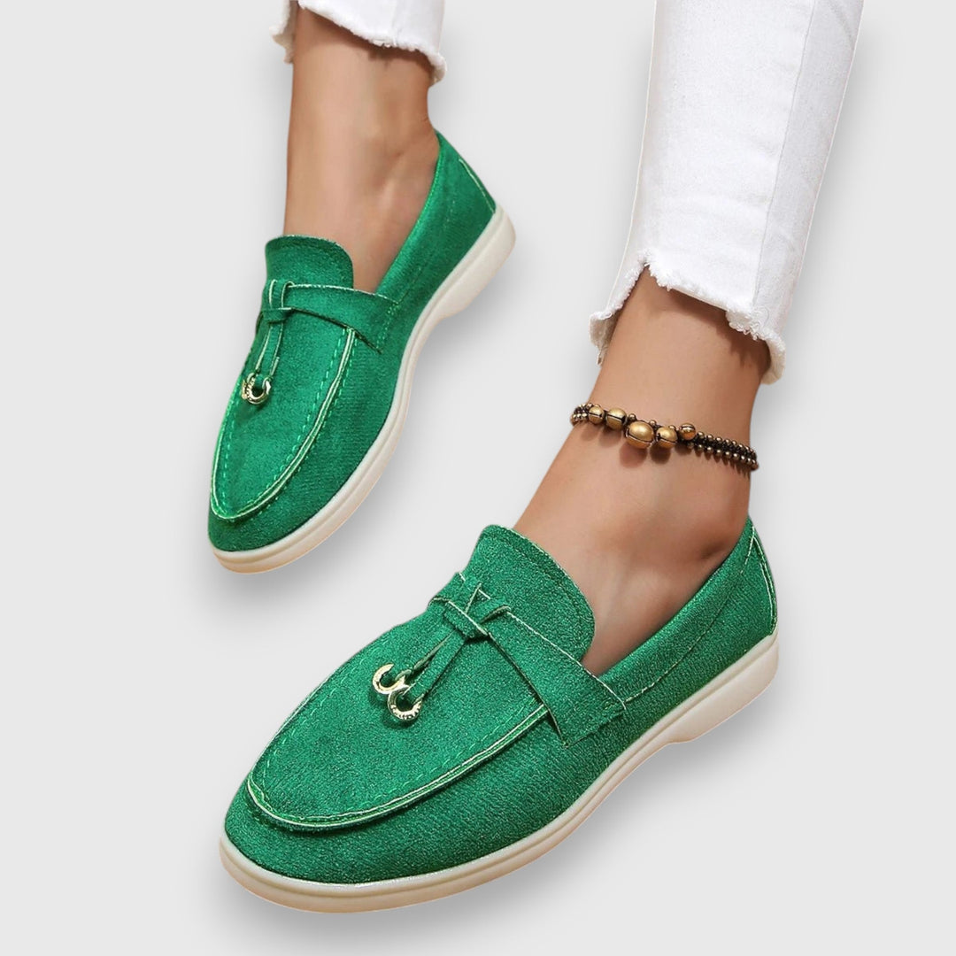 Elegant Orthopedic Loafers with Subtle Detailing