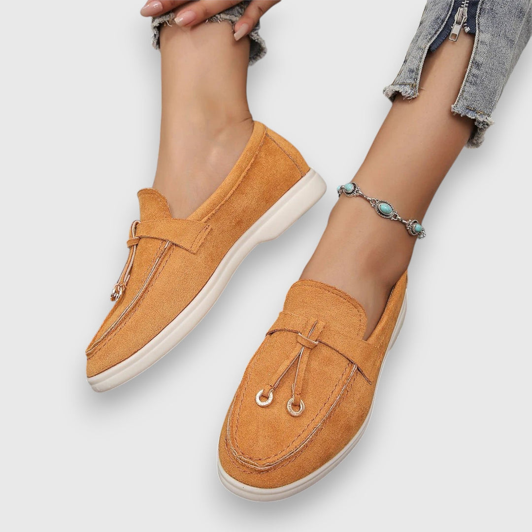 Elegant Orthopedic Loafers with Subtle Detailing