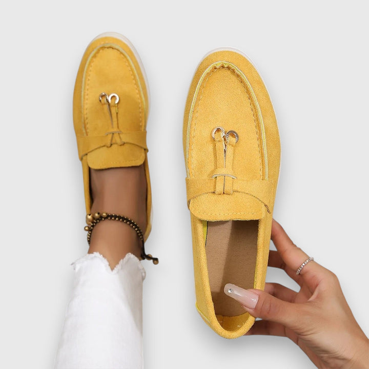 Elegant Orthopedic Loafers with Subtle Detailing