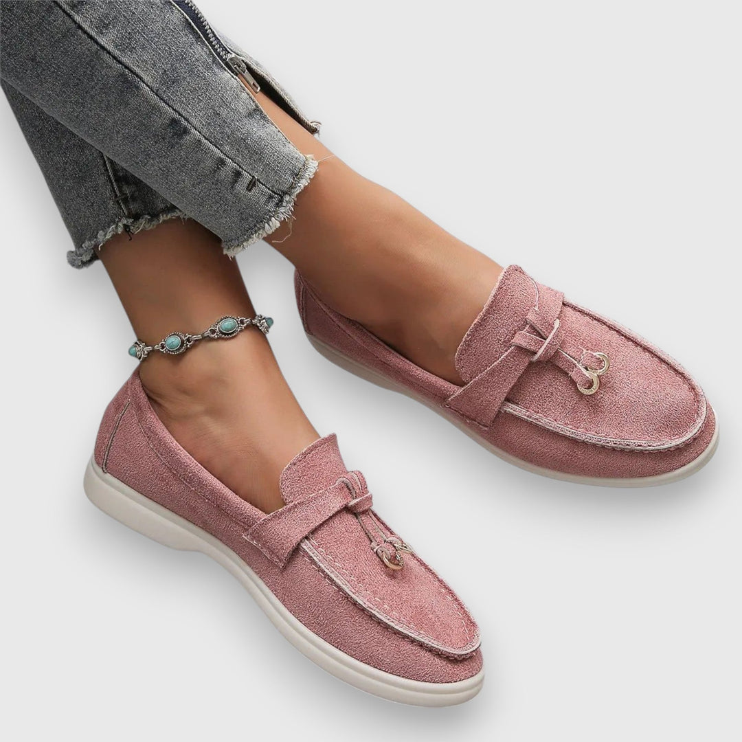 Elegant Orthopedic Loafers with Subtle Detailing