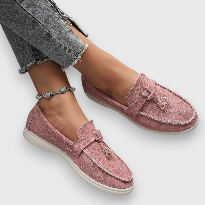 Elegant Orthopedic Loafers with Subtle Detailing